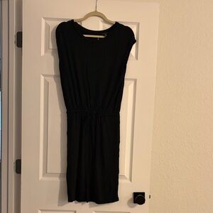 Banana Republic Classic Black Midi Dress